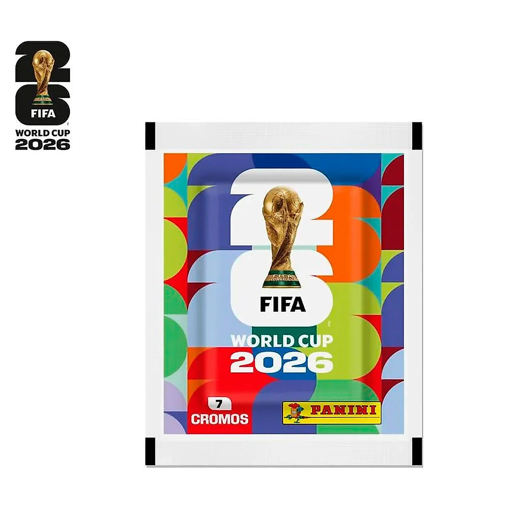 Miniatura Figurinhas Copa do Mundo FIFA World Cup 2026 Panini Envelope 7 Cromos