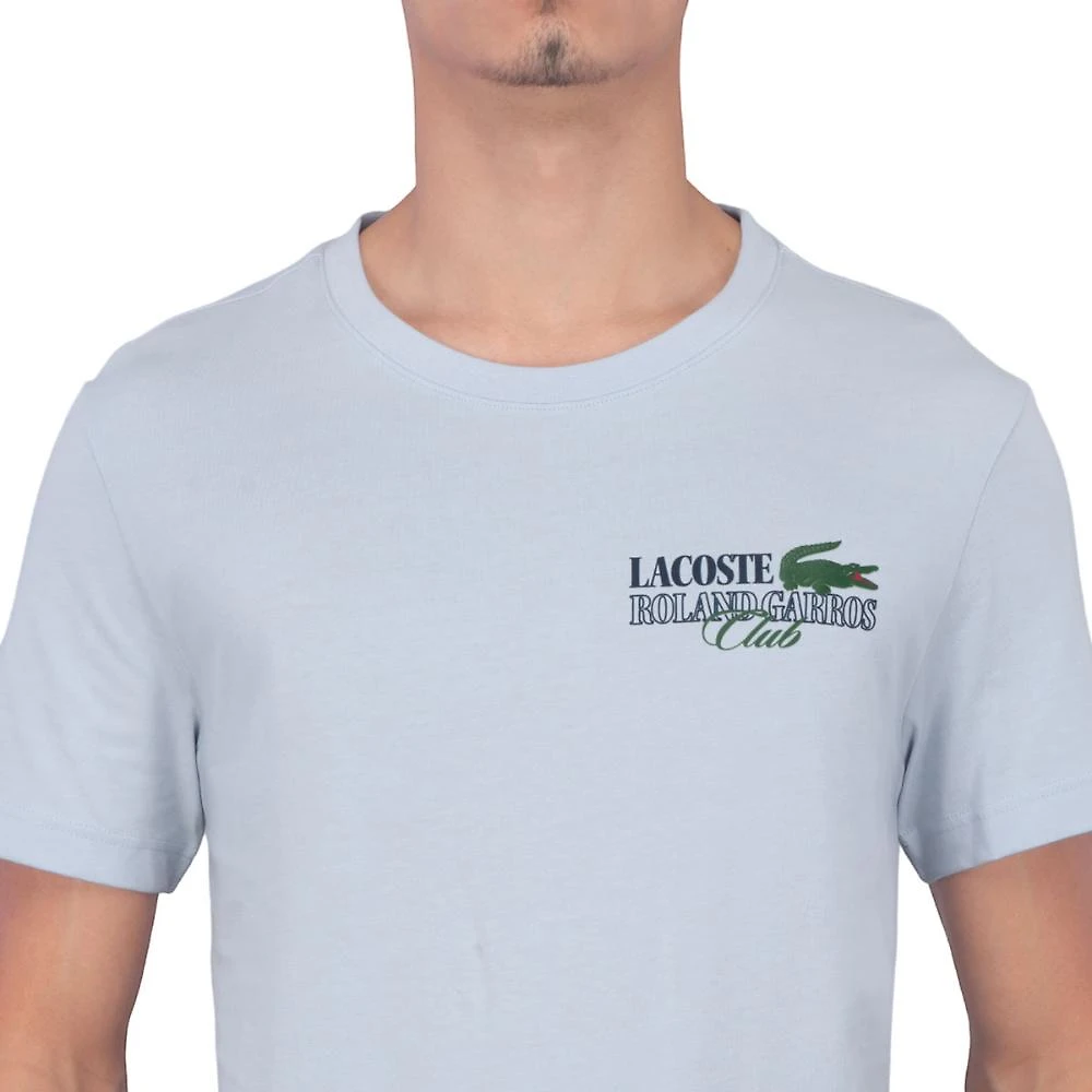 Camiseta Lacoste Roland Garros Tennis TH7905 Azul G