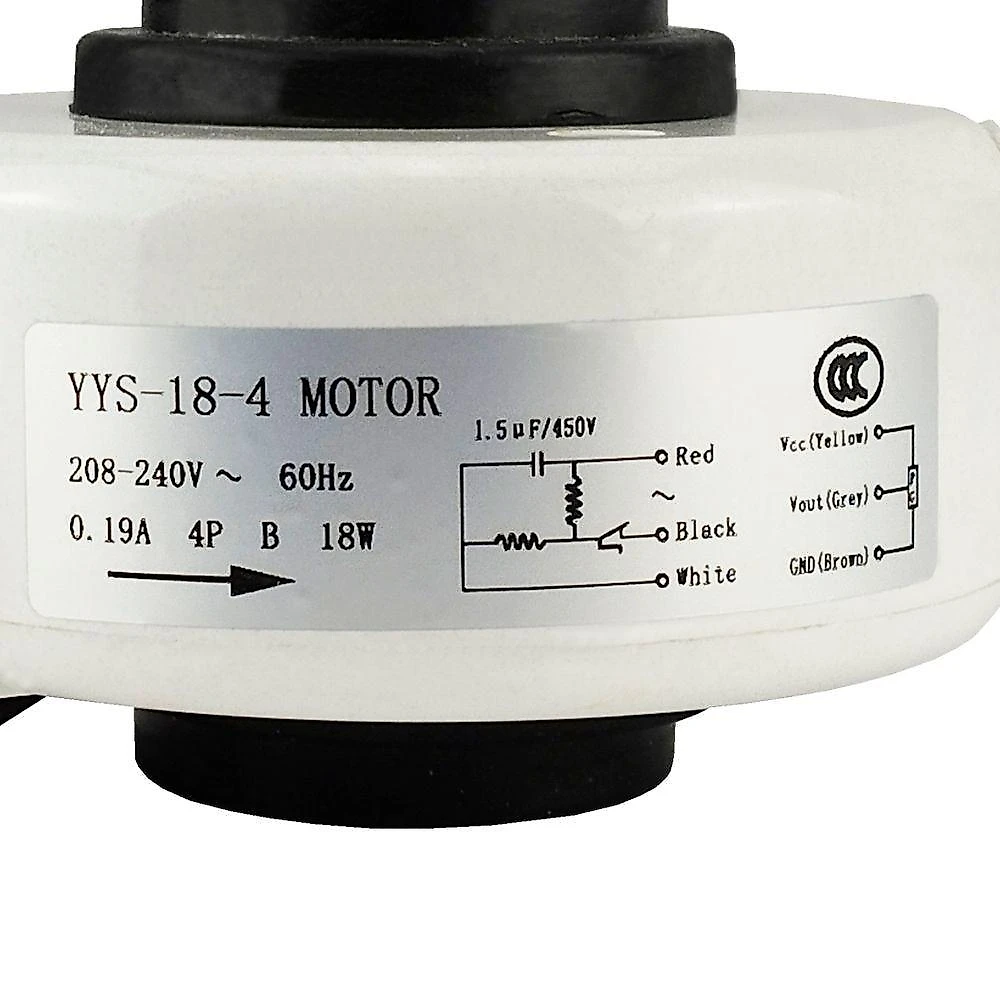 Motor Ventilador Evaporadora 9000 A 12000 Btus Ac Yys18 4a Eco Power Inverter Ics Elgin