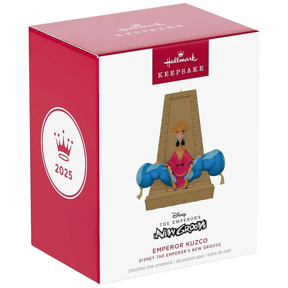 Enfeite de Natal Hallmark Keepsake 2025, Disney A Nova Onda do Imperador, Presente para Fãs da Disney