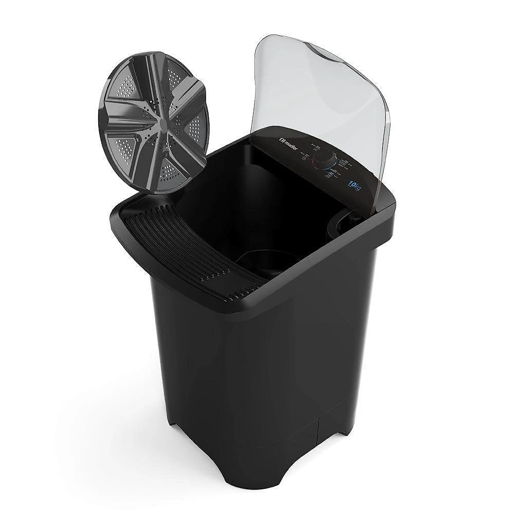 Tanquinho Mueller 10kg Preto com superesfregador MLT10C 110V