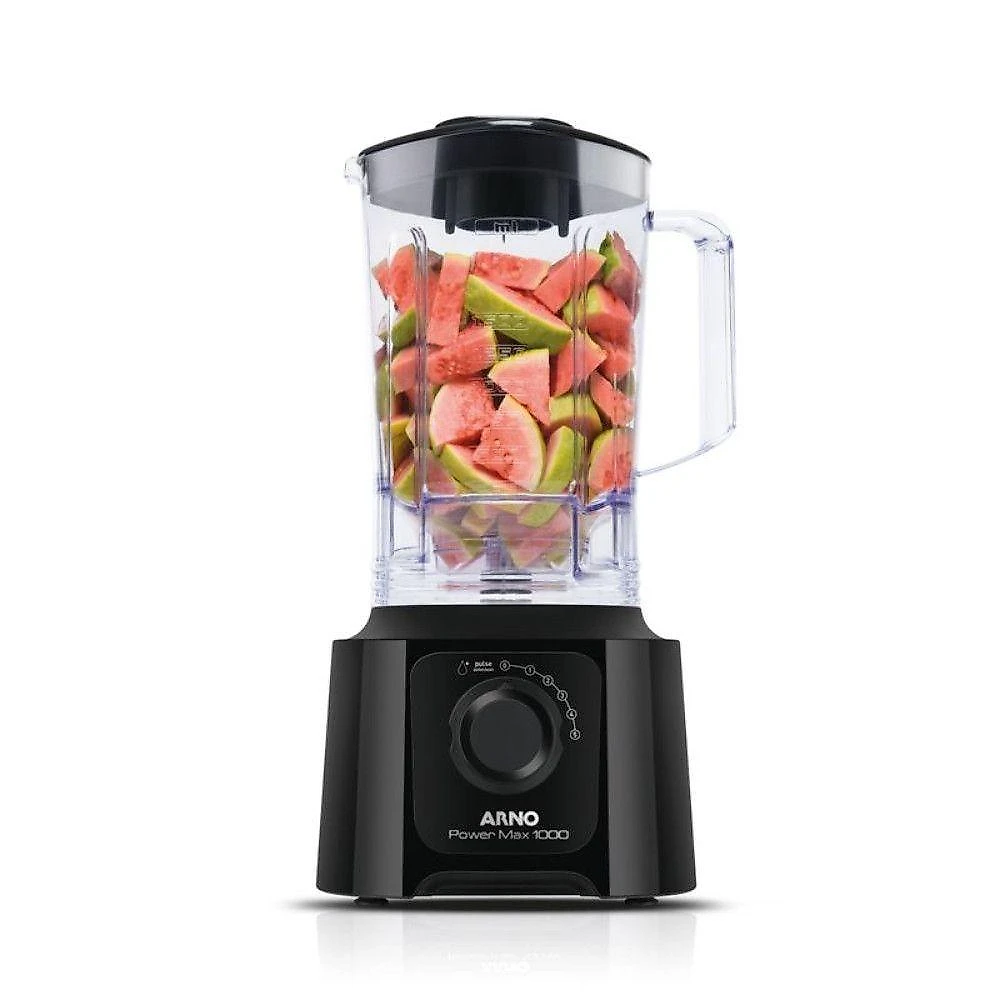 Liquidificador Arno LN50 Power Max 1000 700W 3,1L 5 Velocidades Preto 220V