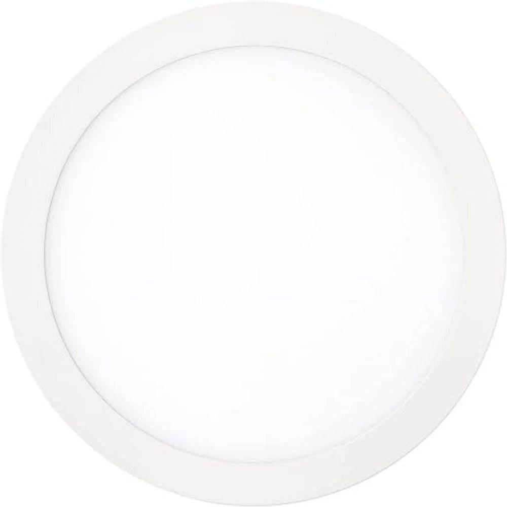 Painel LED Redondo Slim Sobrepor Iluminacao Alta Performance Branco Kian 24W