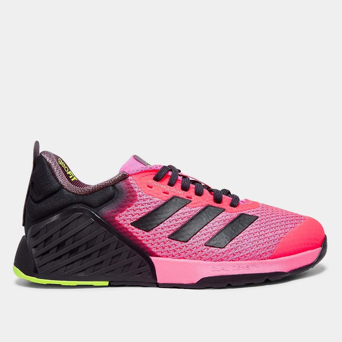 Miniatura Tênis Adidas Dropset 3 Rosa+Azul - 34