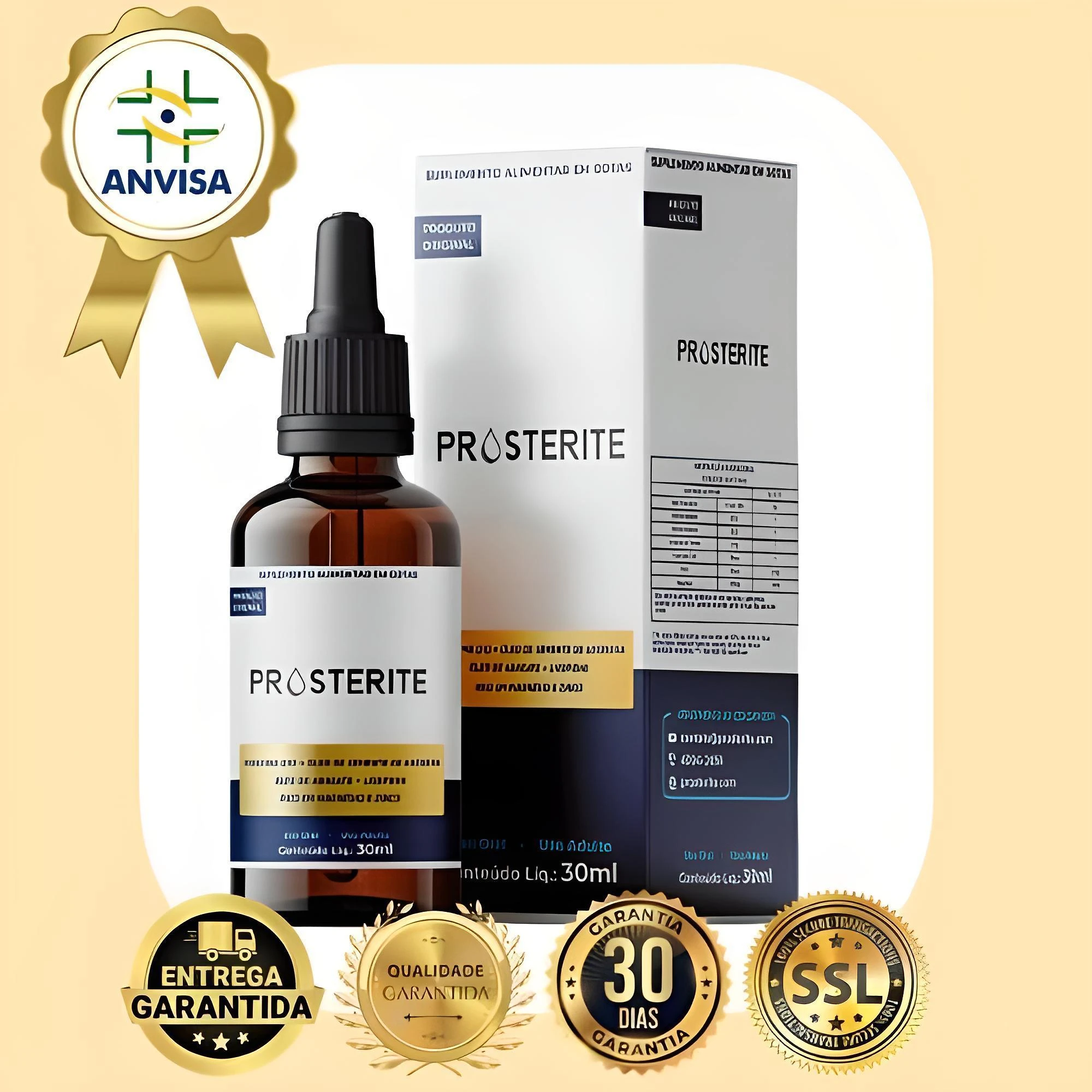 Miniatura Prosterite  Suplemento Contra Glândula Inflamada
