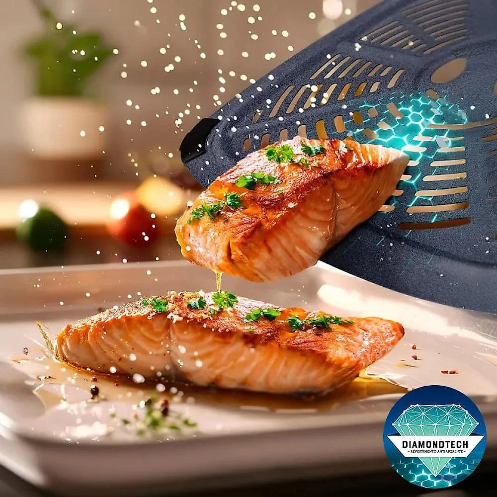 Fritadeira DiamondTech Oster 6L com Visor Transparente CKSTAF60WDDF 127V