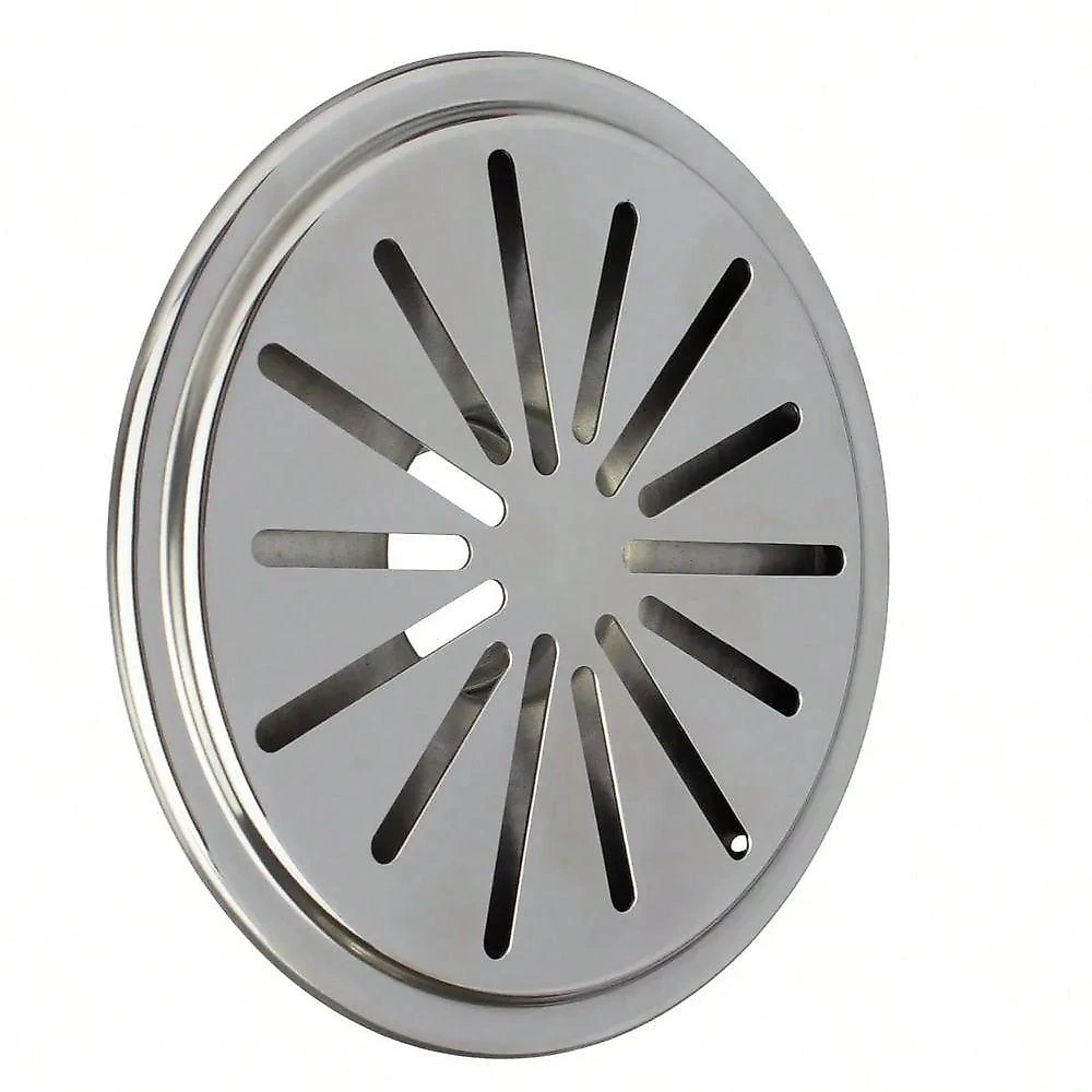 Dreno de Fundo Anti-Turbilhão Encaixe 50MM Inox para Piscina Metalmix