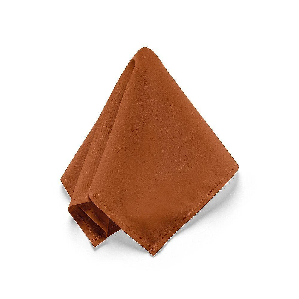 Guardanapo Copa E Cia 4 Peças Home 45x45cm Liso Conhaque