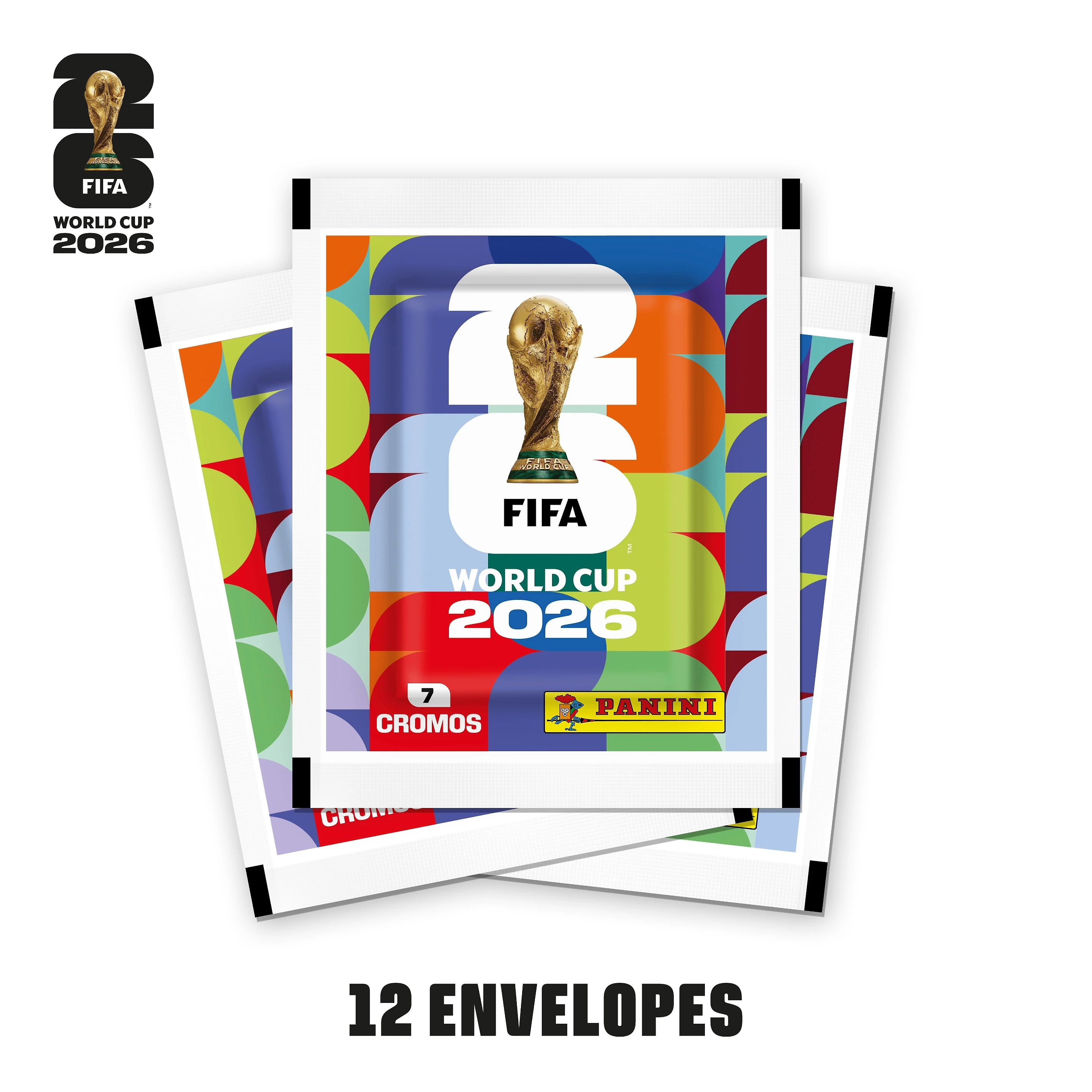 Kit 12 Envelopes Copa do Mundo 2026