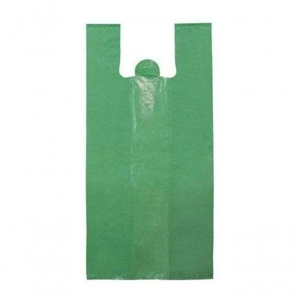 Sacola Reciclada Verde Pc C-4kg para Produtos Pesados Resistente para Comércio em Geral Higipack