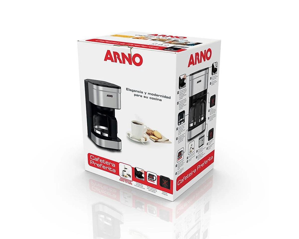 Cafeteira Elétrica Arno Preferita Inox 750ML