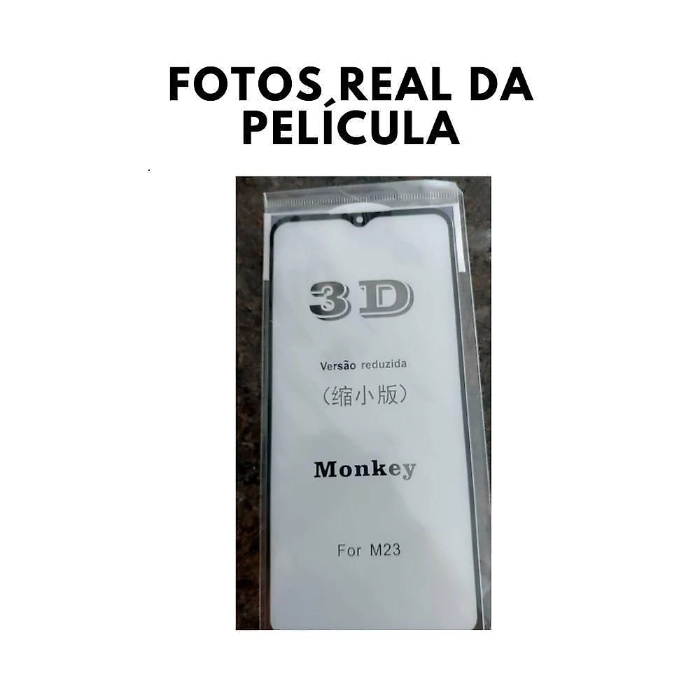 Película Para Galaxy M23 5g Tela 6.6" Vidro Temperado 3d