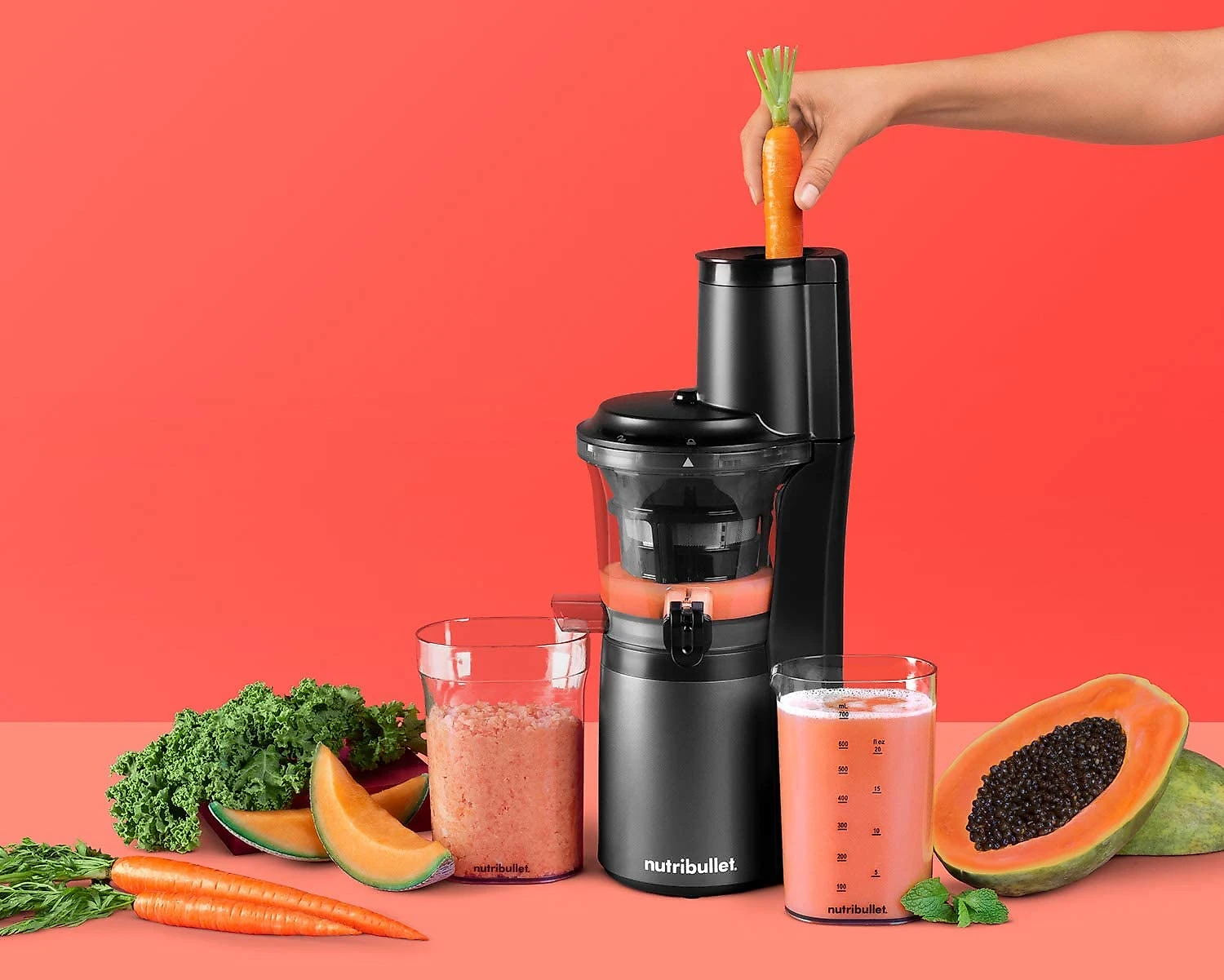 nutribullet NBJ50300 Centrífuga de Frutas Aço Inoxidável 11 0V150W Prata