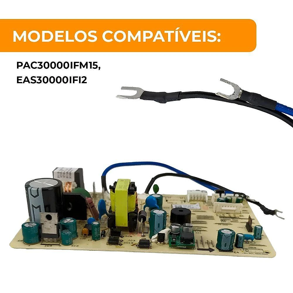 Placa Evaporadora Philco 30.000 Btus Frio Inverter - Pac30000ifm15, Eas30000ifi2