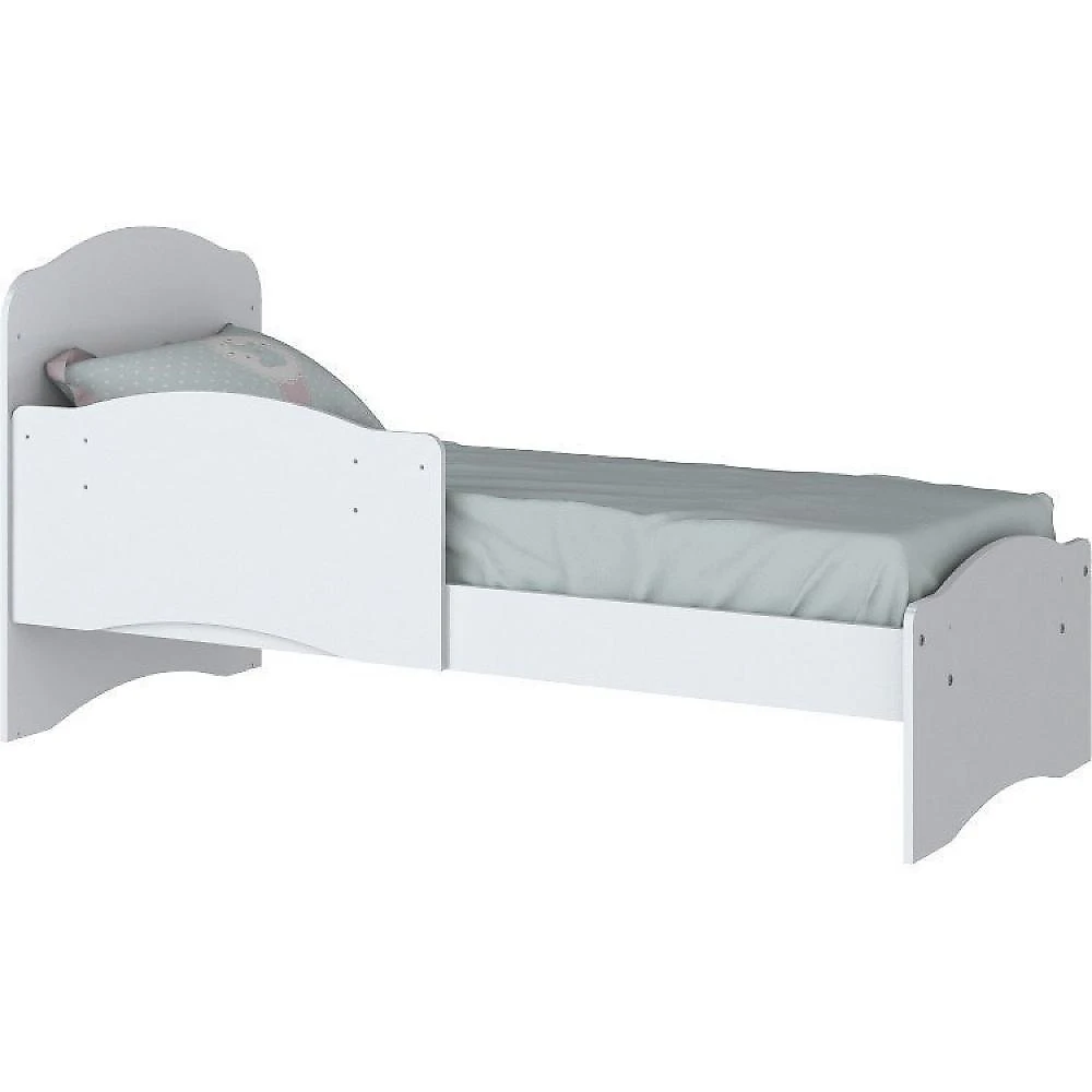 Quarto de Bebê com 1 Guarda Roupa 1 Cômoda e Berço 3 em 1 Abracadabra Espresso Móveis Branco
