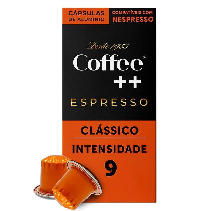 Cápsulas de Café Especial Coffee Mais Clássico 10 unidades Compatível com Nespresso