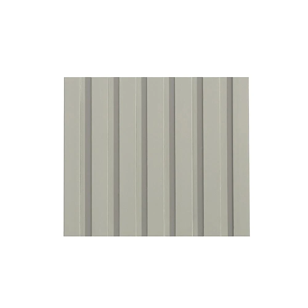 Perfil Painel Ripado Modaza LW Grey Esquerdo, 285 x 3,75 cm