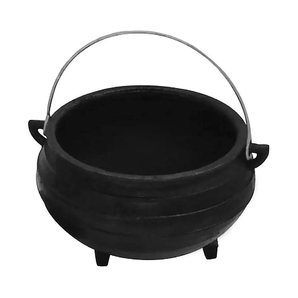 Panela Tripé 0488RIG 3L em Ferro Fundido Fundo Reto Bordas Alongadas para Assar Grelhar e Cozinhar