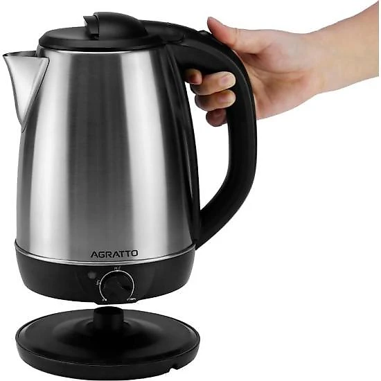 Chaleira elétrica agratto aroma 2,2 litros inox 127v Única
