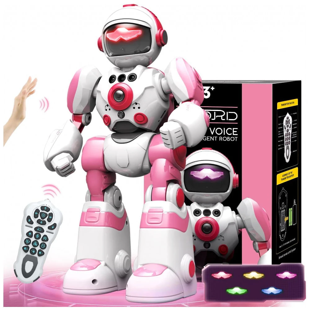 Brinquedo Robô com Controle de Detecção de Gestos, Músicas e Danças, 2 a 6 Anos, FUUY