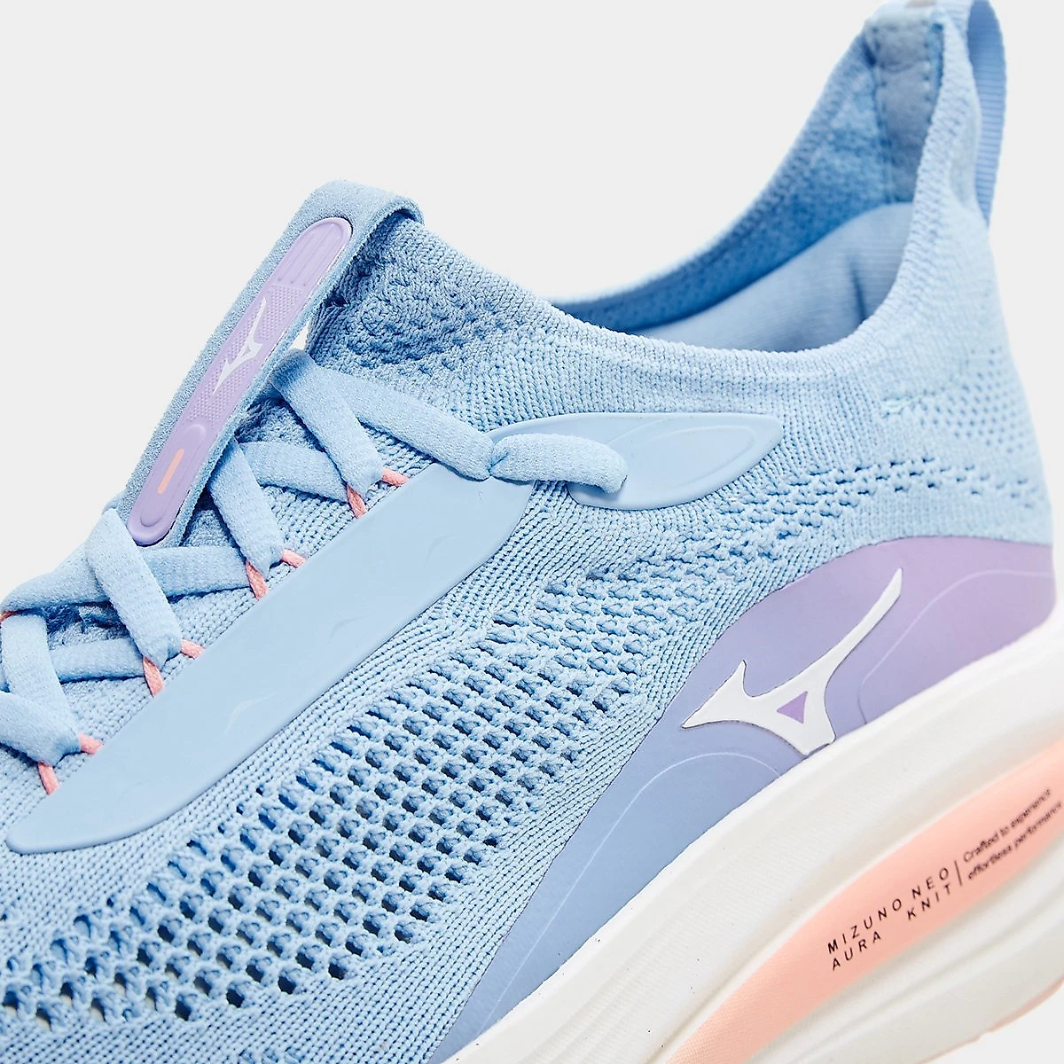 Tênis Mizuno Neo Aura Knit Feminino Azul Claro - 34