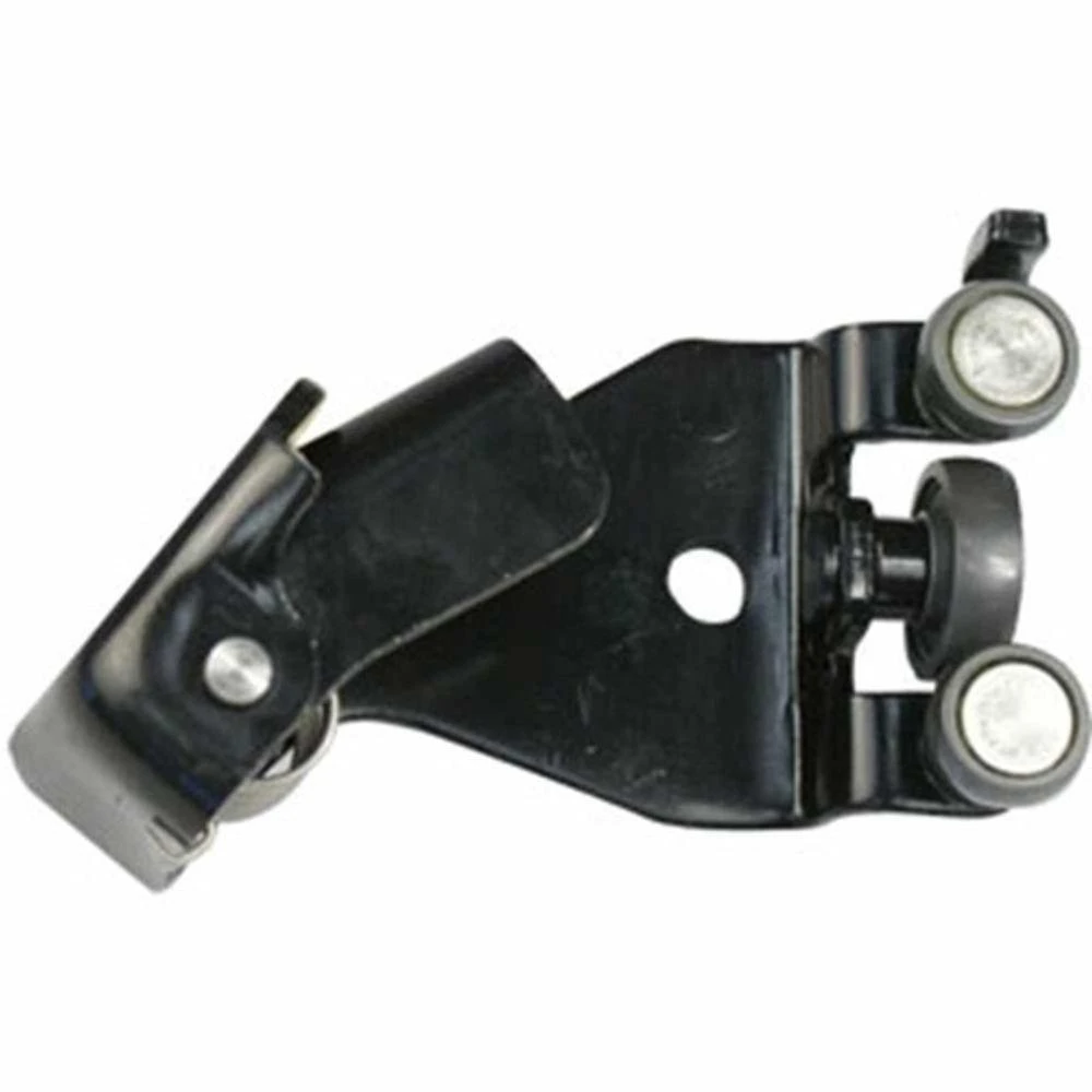Guia Central da Porta do Meio Corrediça Direita F103 para Fiat Doblo 2002 a 2009 Preto Universal