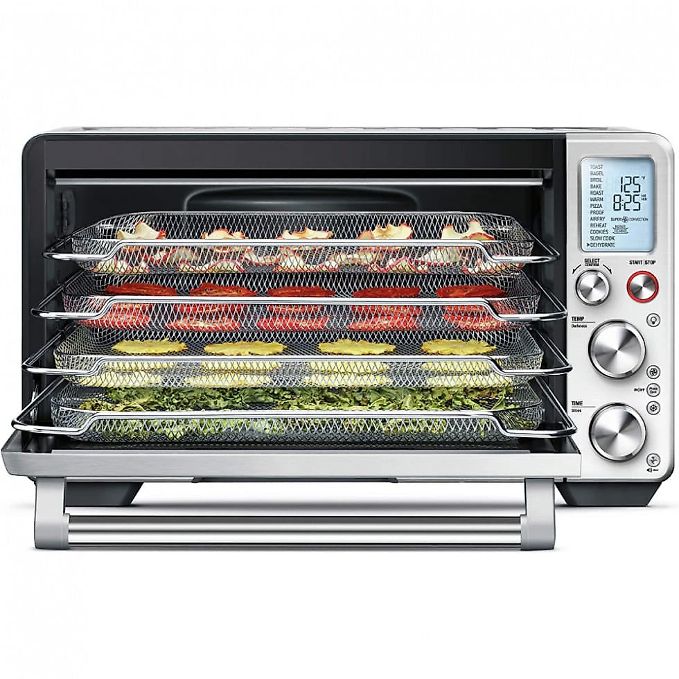 Breville BOV900BSS Forno Elétrico de Bancada Inteligente com 13 Funções e Painel de Controle Aço Inoxidável 1800W 110V