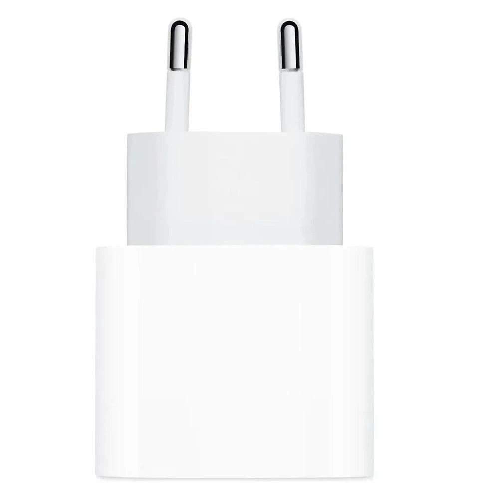 Fonte Usb C MDM com Cabos Tipo C e Lightning Pd Rápido Branco