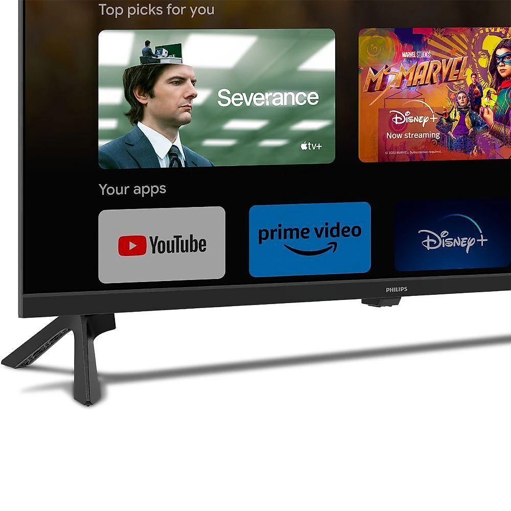 Smart TV Philips 32 HD Google TV Comando De Voz HDR HDMI Preto Bivolt