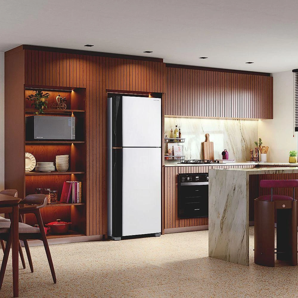 Geladeira Brastemp Duplex Frost Free Inverter 476L Smart Cold Fresh Space Branco Bivolt