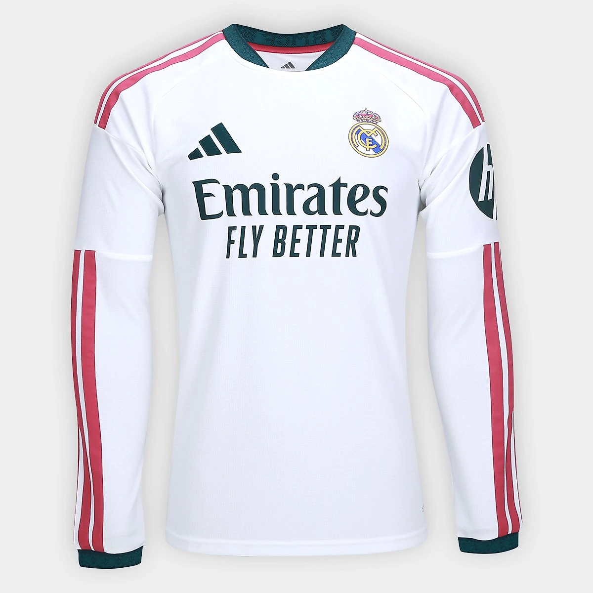 Camisa Real Madrid Manga Longa Home 26/27 s/n Torcedor Adidas
