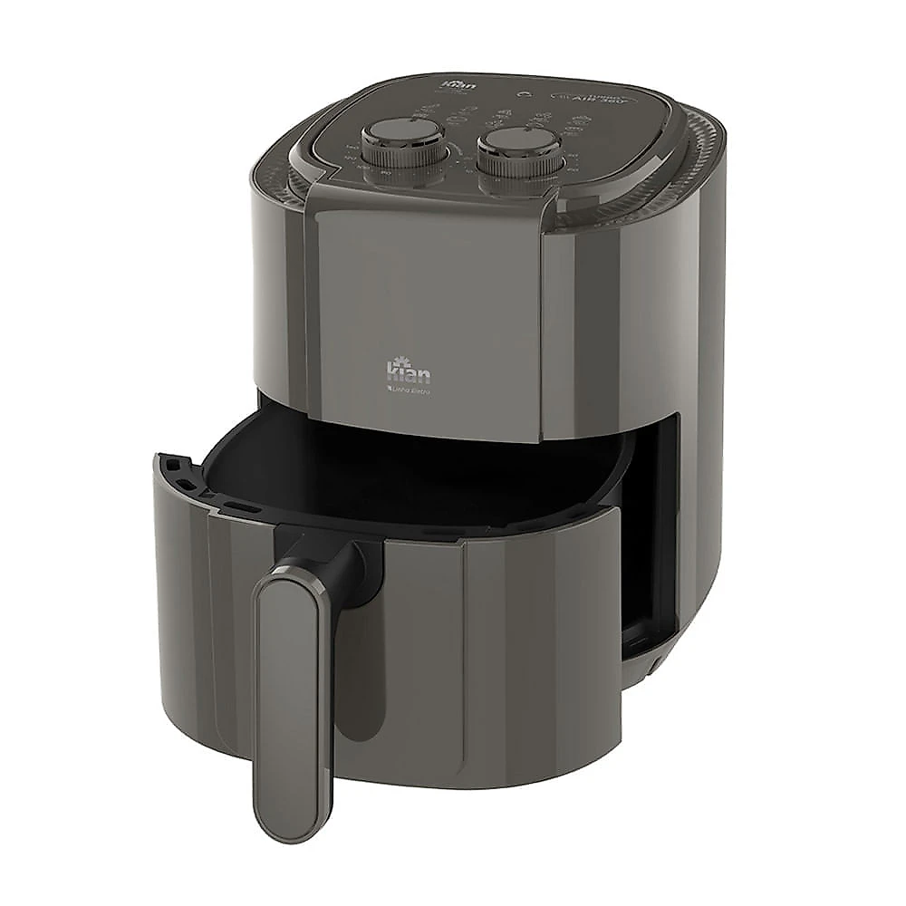 Miniatura Fritadeira Air Fryer 3.5L Kian AF105P Preta 127V