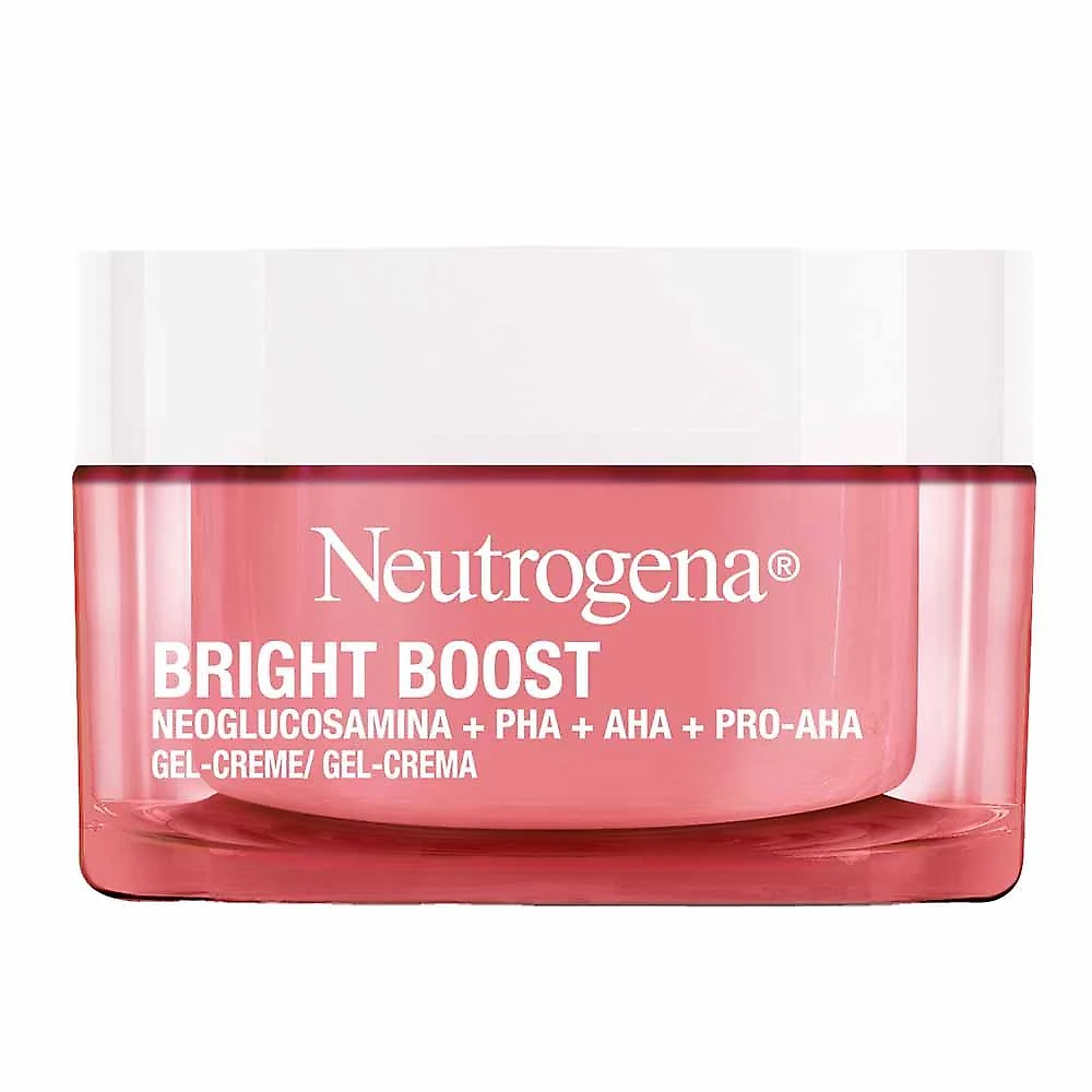 Gel creme facial antissinais neutrogena - bright boost 50g