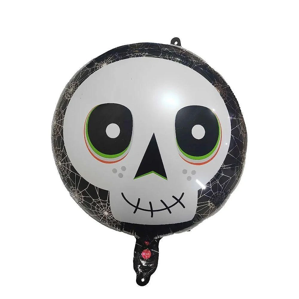 Balão Metalizado Halloween Estampado - 18 Polegadas Modelo Happy Halloween 1