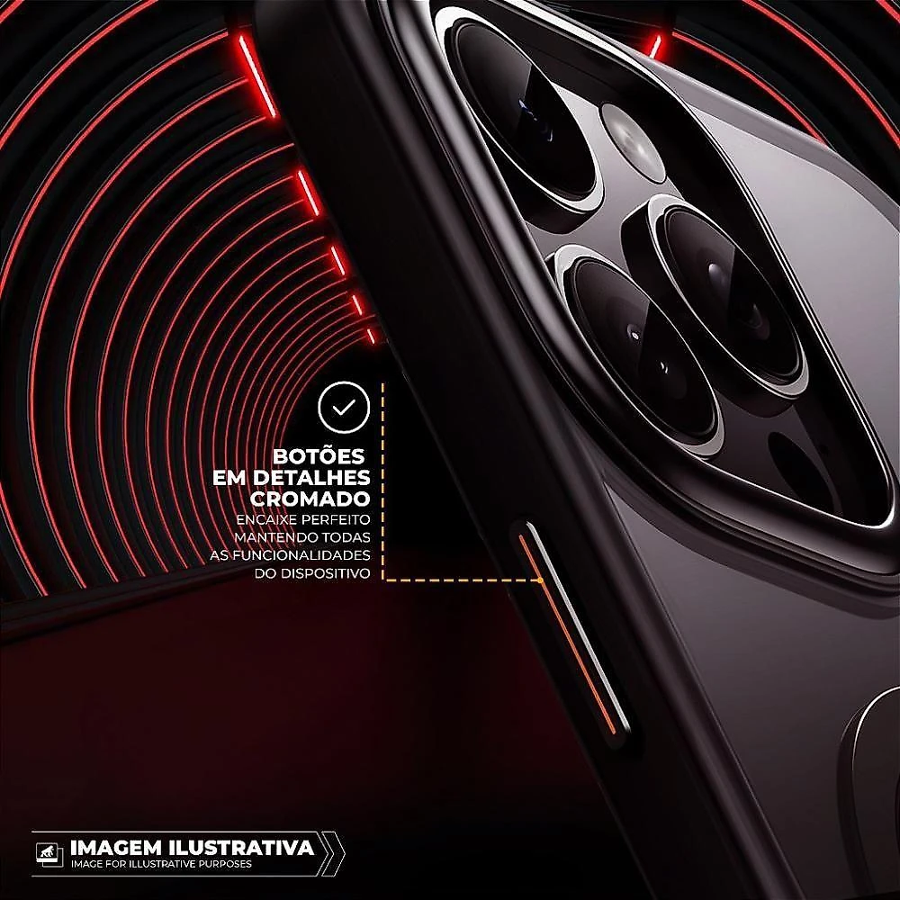 Capa Para Iphone 16 Pro - Dual Ring Pro - Gshield
