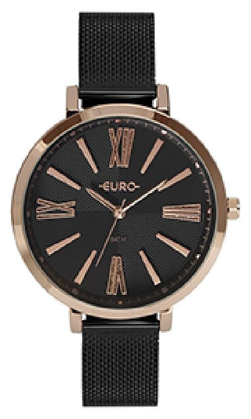 Miniatura Relógio Feminino Euro Pulseira Esteira Eu2036Ypt/5P