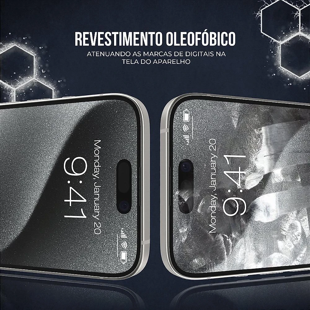 Película para iPhone 16 Pro Max - Ultra Glass - Preta - Gshield