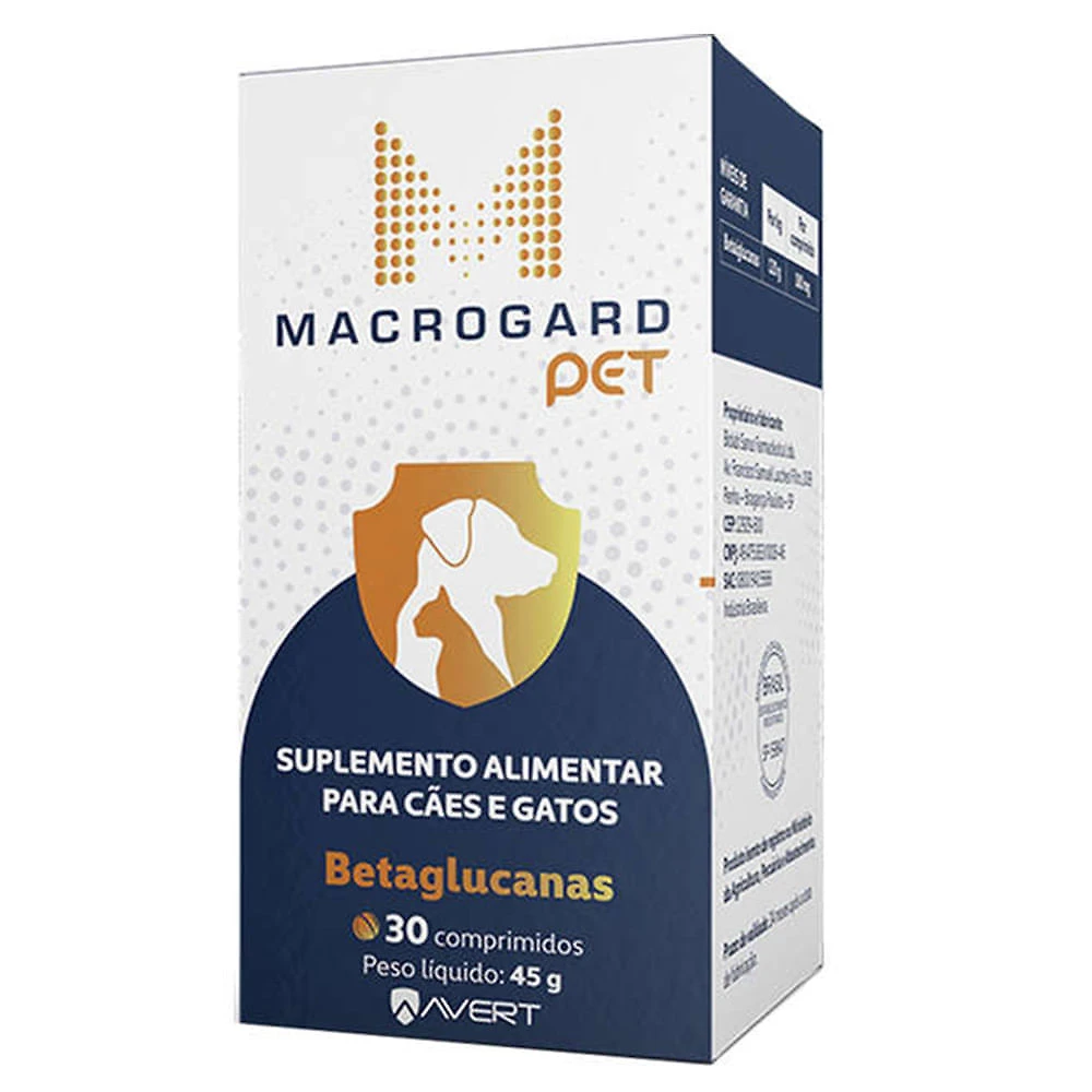 Macrogard Pet com 30 Comprimidos
