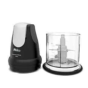 Processador Philco PMN04B 3 em 1 400W Jarra 600ml 4 Lâminas Preto 110V