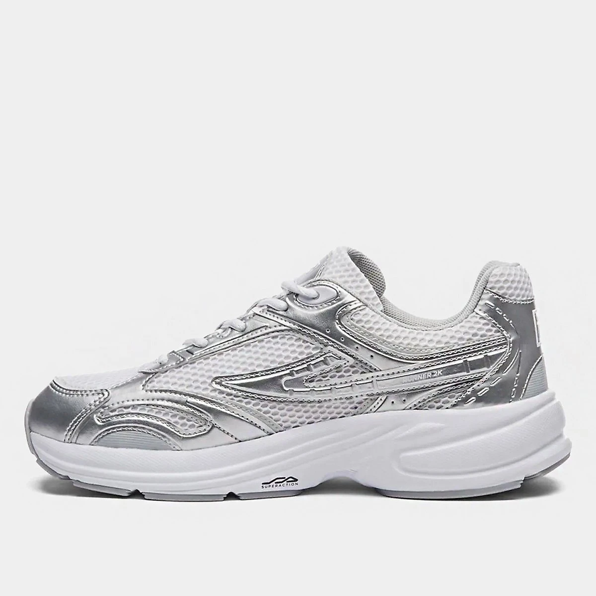 Tênis Fila Runner 2k Feminino Prata+Branco - 33