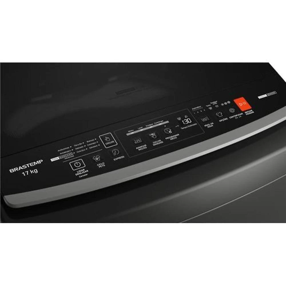 Lavadora Brastemp 17kg Cinza Platinum 110v Bw17ltahbr