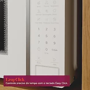 Micro-ondas Brastemp 23L BMS23AB com Multi Preparos e Descongelamento Perfeito Branco 110V