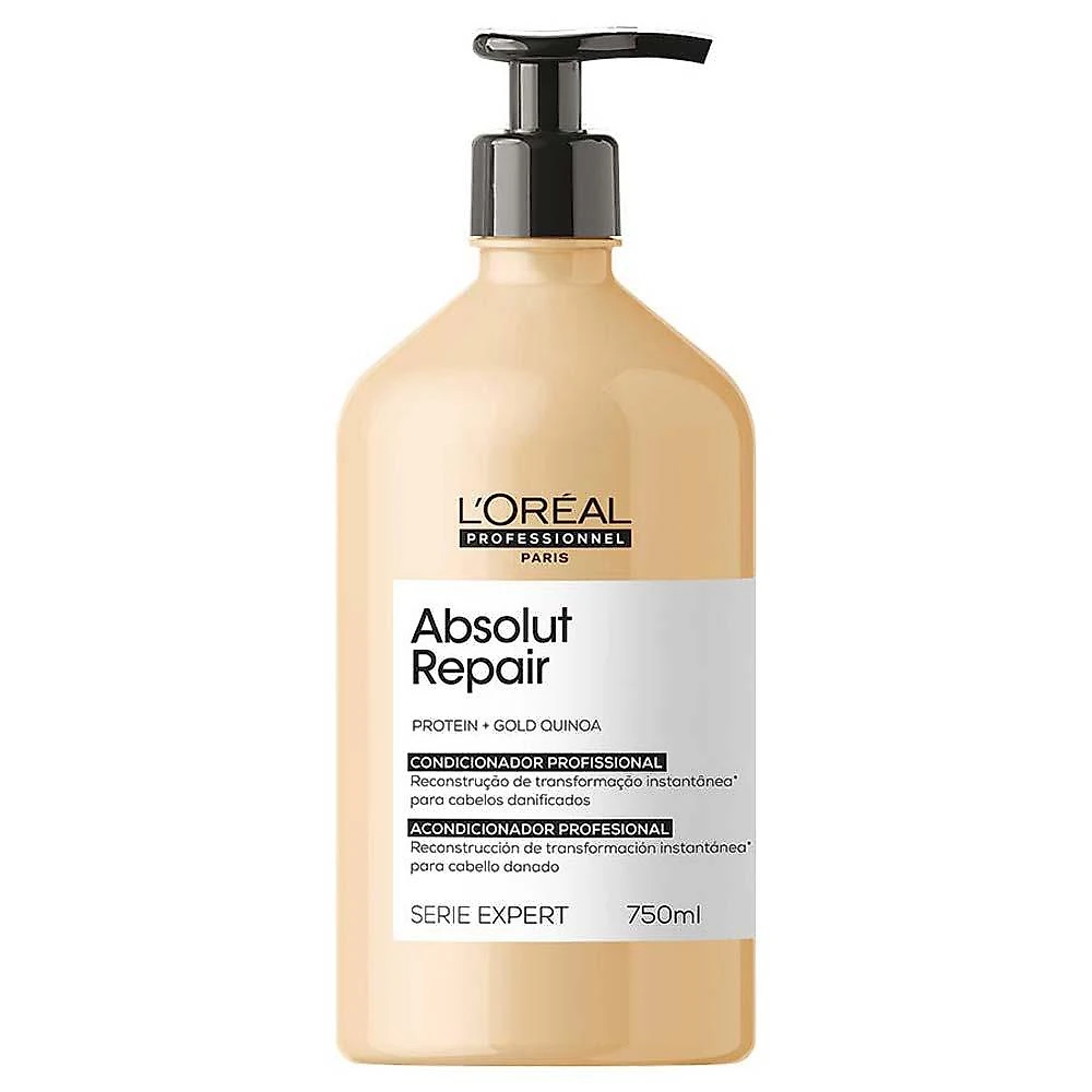 L’oréal professionnel absolut repair gold quinoa condicionador reparador 750ml
