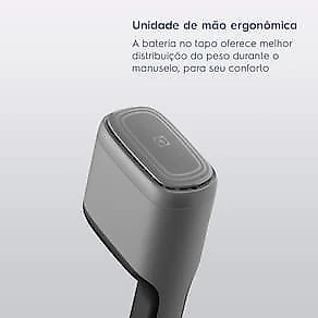 Aspirador de Pó Vertical Sem Fio Electrolux Cyclonic Power ERG018 90W 2em1 Cinza