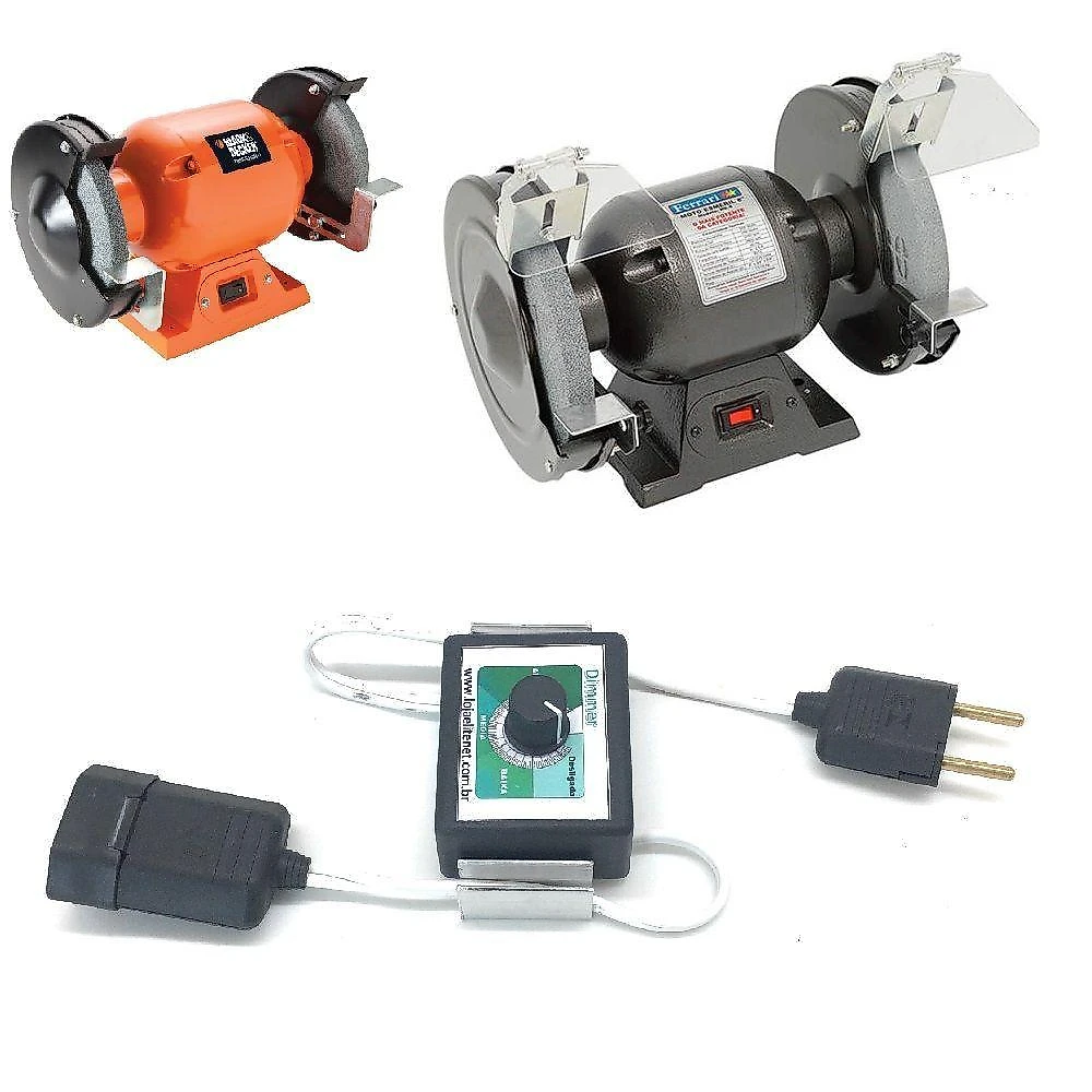 Regulador De Velocidade Para Esmeril Afiar, Afiação (controlador De Velocidade) Até 1000w Afiadora