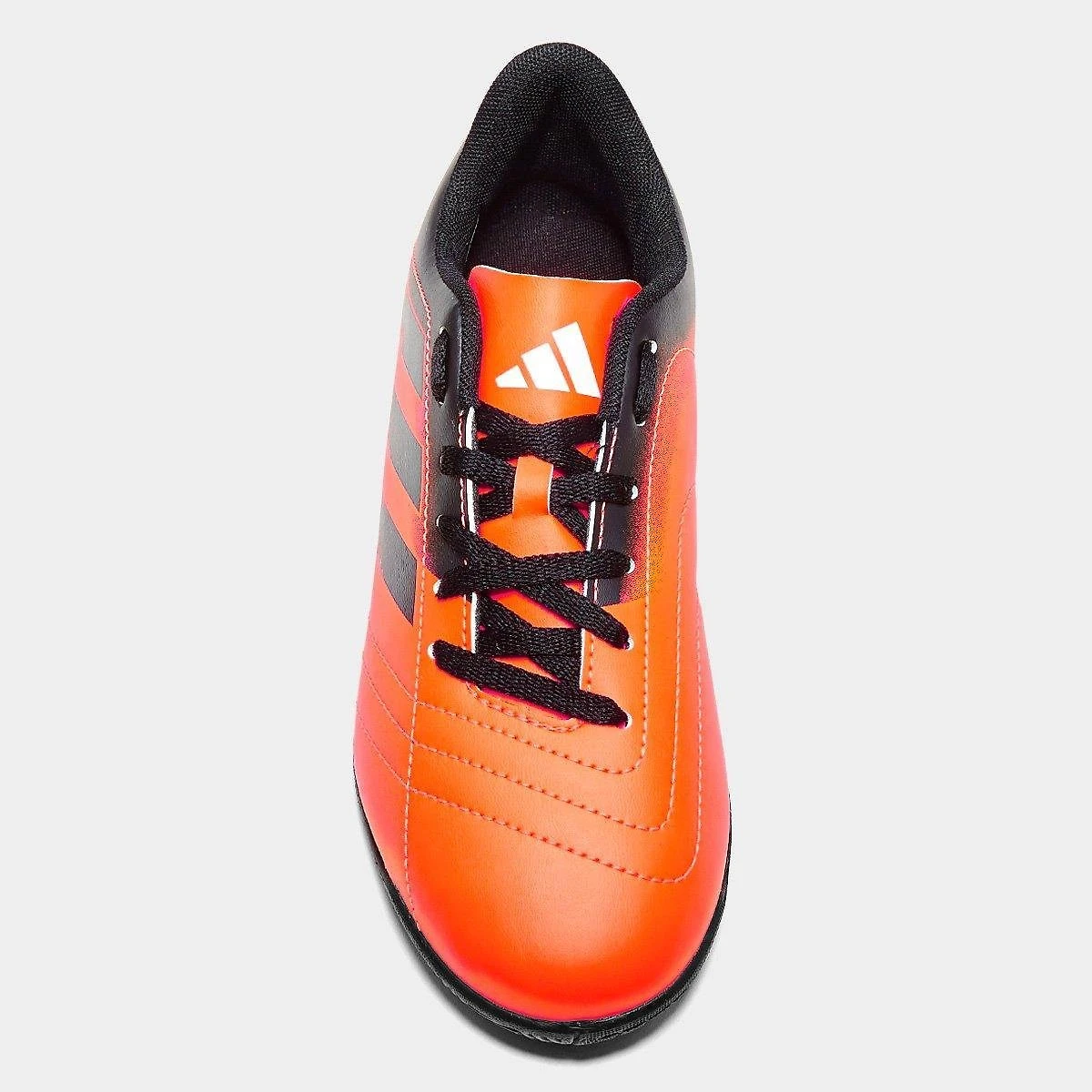 Miniatura Chuteira Futsal Infantil Adidas Rabisco Laranja+Preto - 27