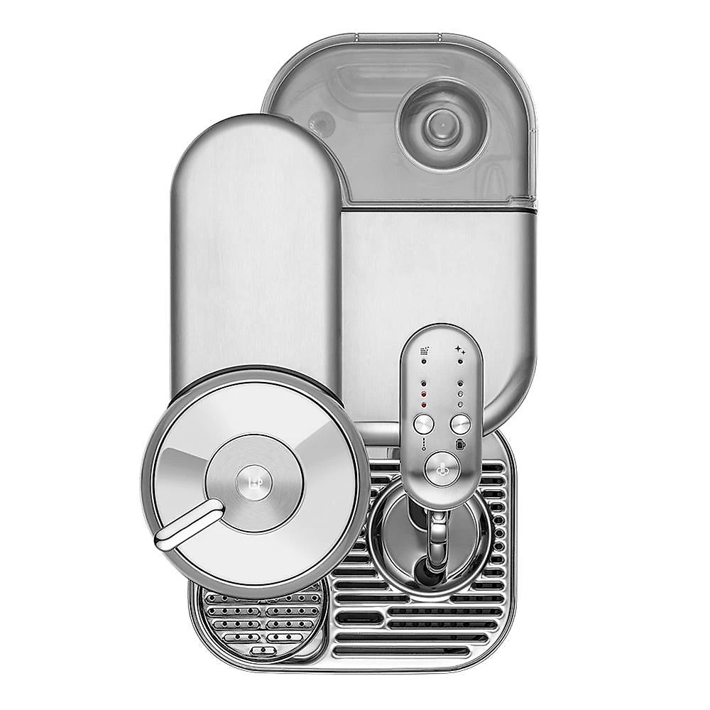 Máquina de Café Nespresso Vertuo Creatista em Aço Inoxidável para Café Espresso - GCV5BR 110