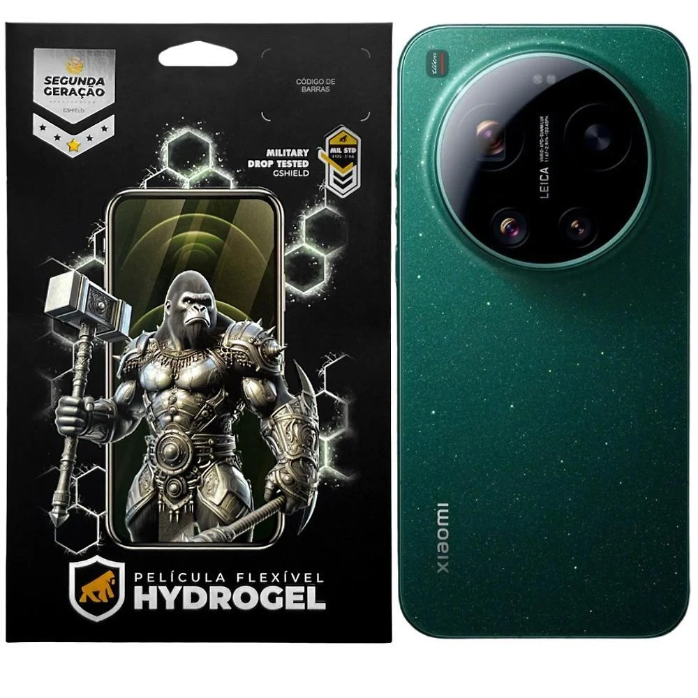 Película Gshield para Xiaomi 17 Ultra Traseira Hydrogel HD com Proteção Contra Riscos Transparente 1