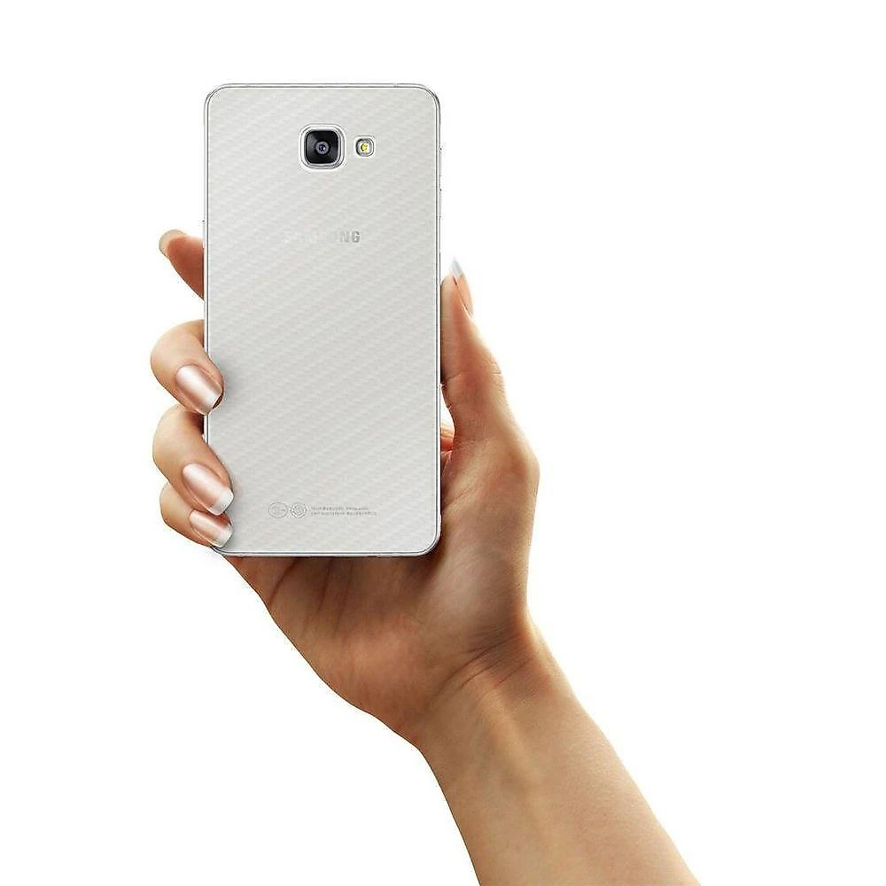 Película Traseira De Fibra De Carbono Transparente Para Samsung Galaxy A9 - Gorila Shield