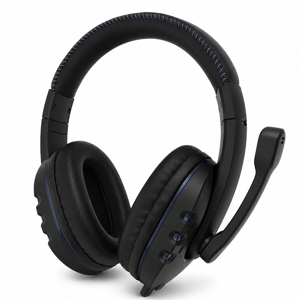 Headset Over Ear MDM Profissional com Microfone Flexível para Gamer e Reuniões